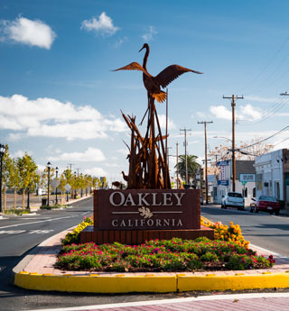 Oakley California Signage